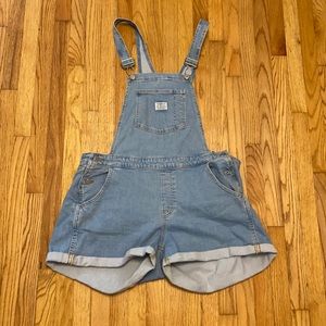 Levi's Light Blue Denim Overalls